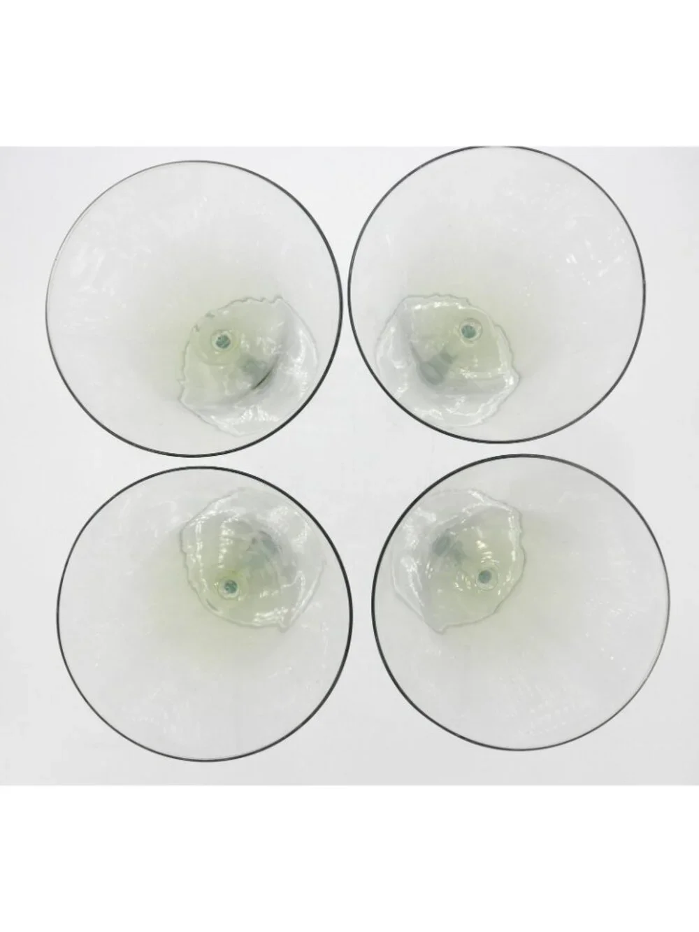 Pantiago Green by Pier 1 Imports Martini Glass Set of 4 Pattern Code: P1CPANG